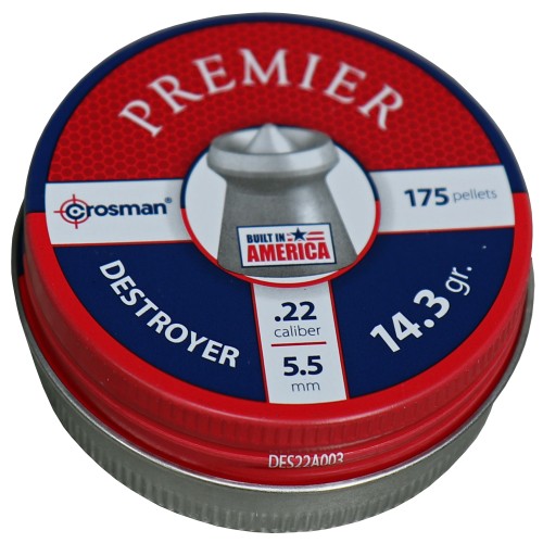 Preview: Crosman Destroyer Premier 5,5 mm - Luftgewehr Diabolos 175 Stk.